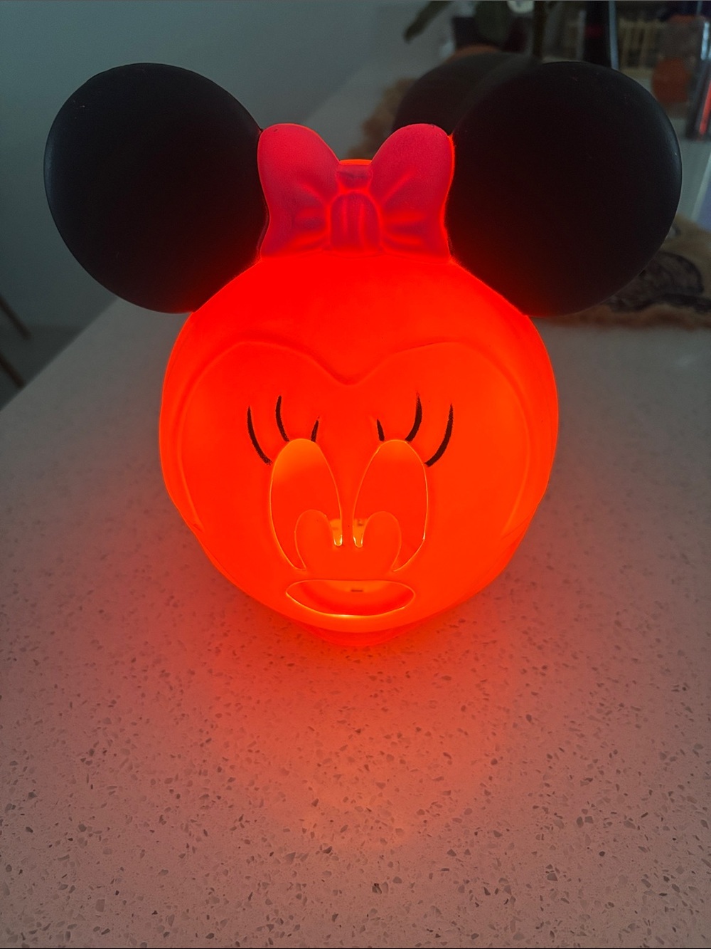 Disney Minnie Mouse Halloween pumpkin